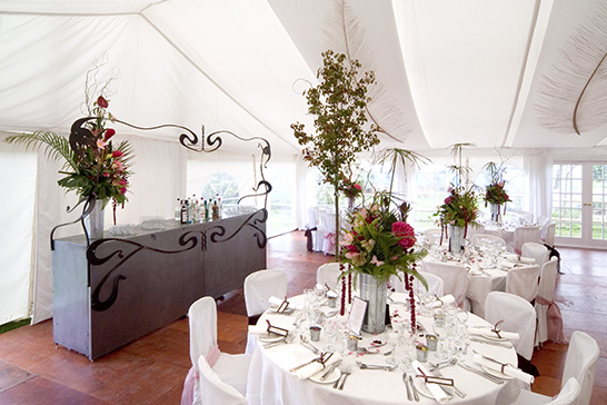 Feather Themed Wedding