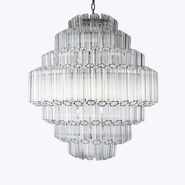 Deco 100 chandelier on white background