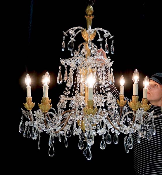 Giltwood Chandelier