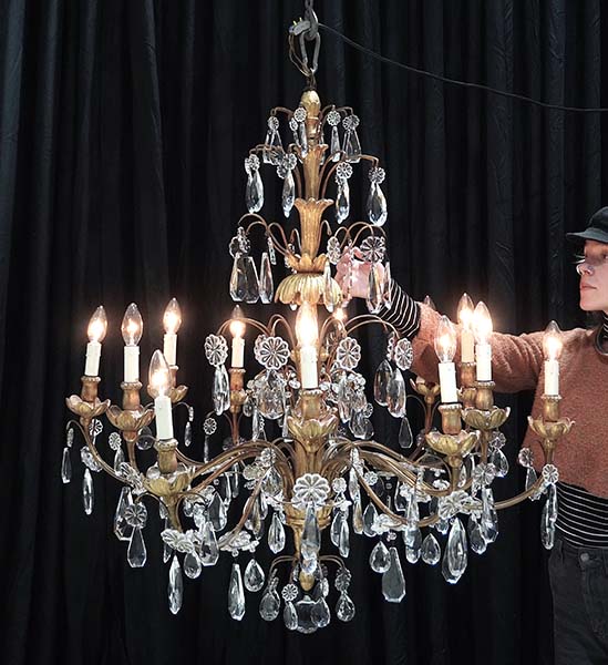 Giltwood Chandelier